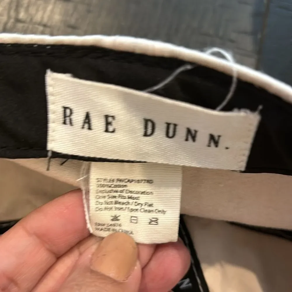 Rae Dunn Love Beige Tan Adjustable Cap One Size​​​​​​​​